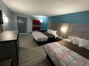 Comfort Room, 2 Queen Beds | Bed sheets - Jackson motel  (Murfreesboro)