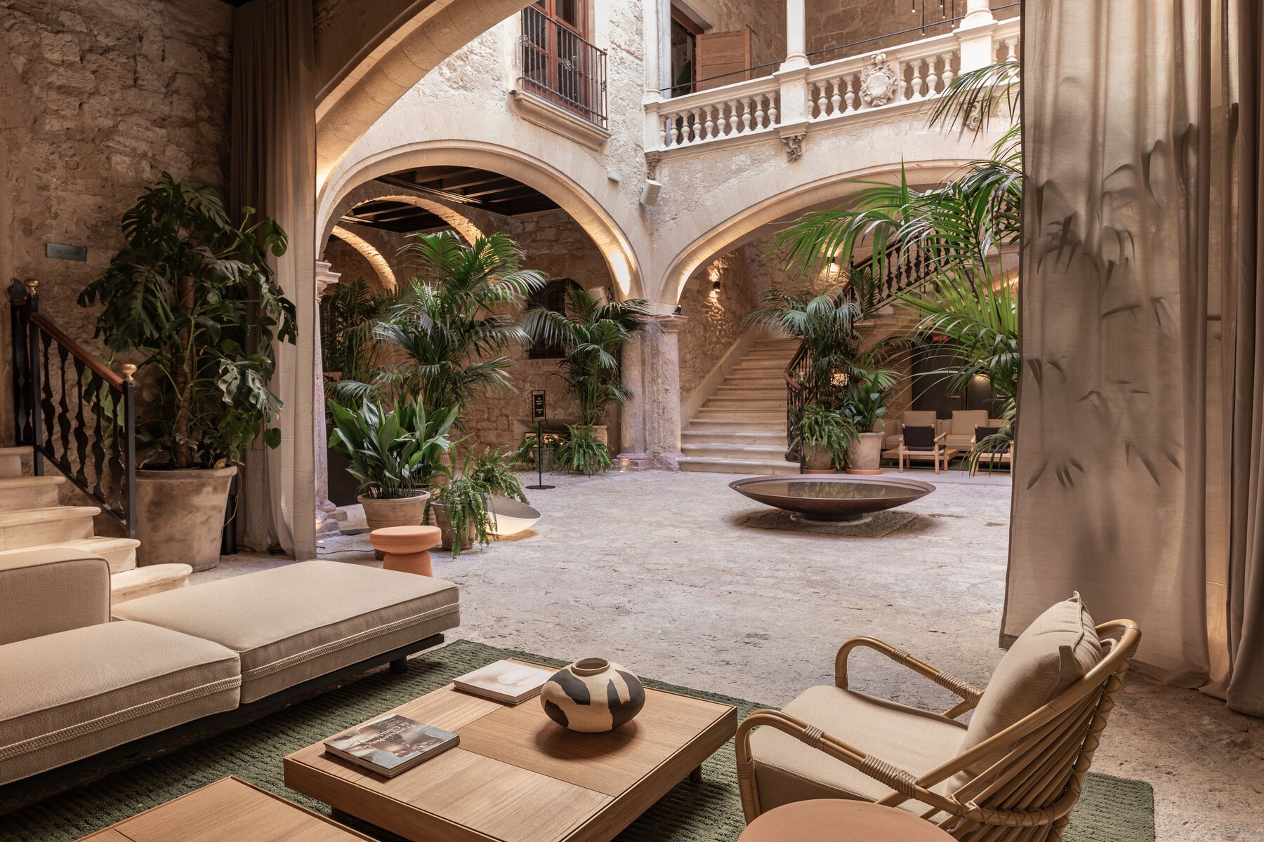 Lobby sitting area