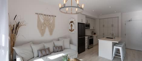 TV connectée, cheminée