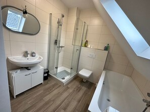 Towels, toilet paper