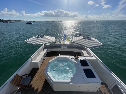 105 ft Expedition Trawler with Hot Tub