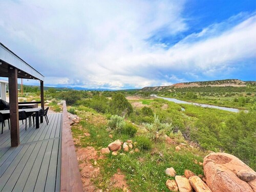 Riverfront Home with Hot Tub, AC, Large Deck