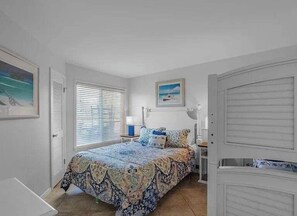 2 bedrooms, iron/ironing board