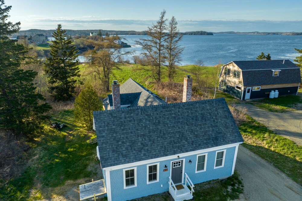 1840's oceanfront cottage full of modern updates and historic Maine charm.