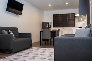 Apartment | Wohnbereich | Flachbildfernseher