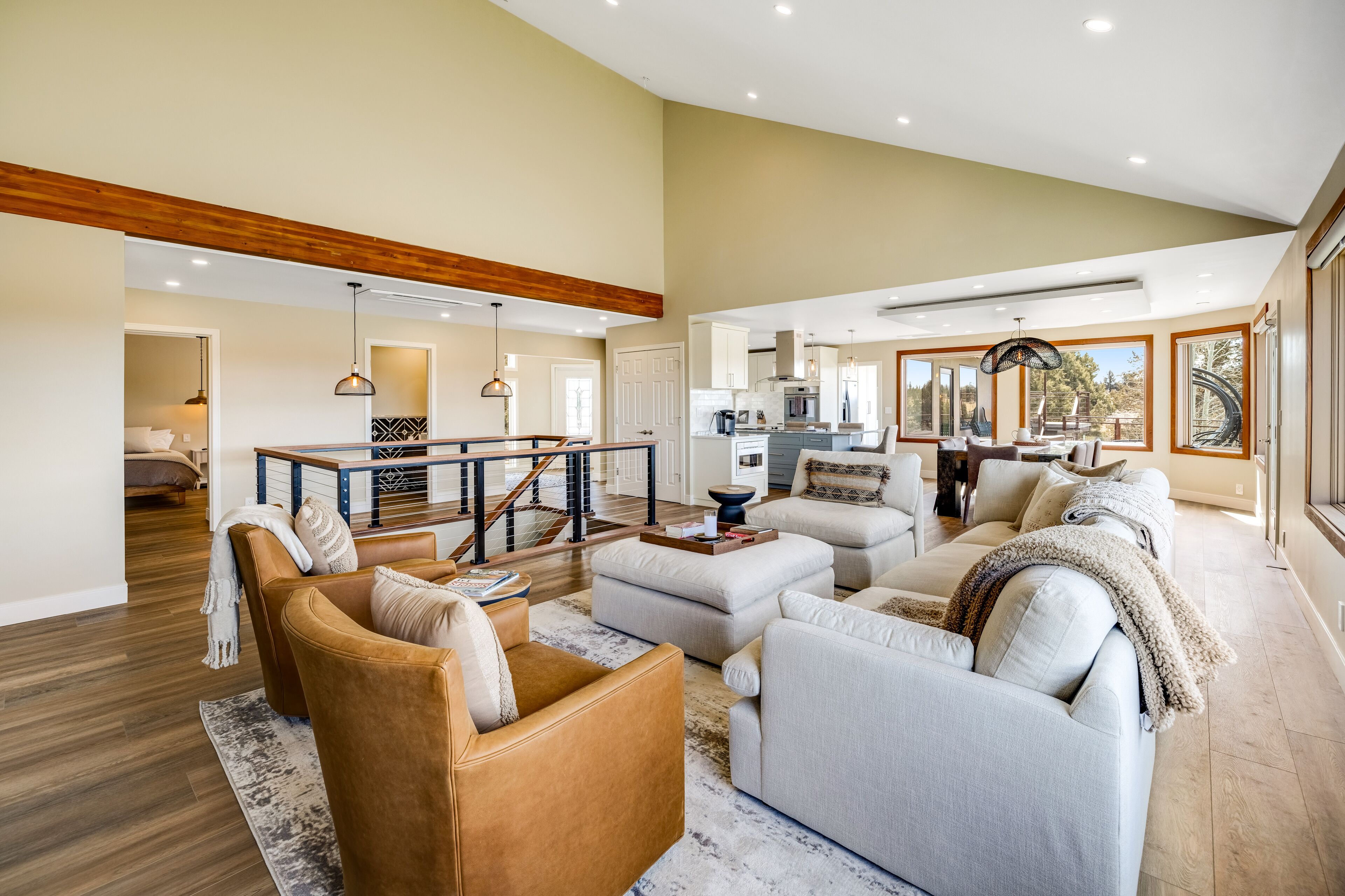 Completely renovated home with amazing mountain view & 2 fireplaces