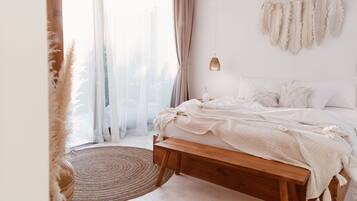 Vila, 3 kamar tidur | 3 kamar tidur, seprai katun Mesir, seprai premium, dan brankas