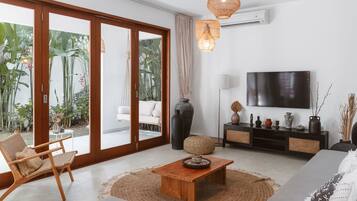 Vila, 3 kamar tidur | Ruang keluarga | Smart TV