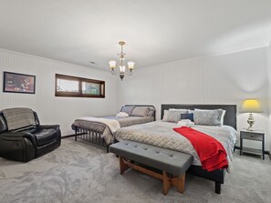 4 habitaciones, wifi gratis y ropa de cama 