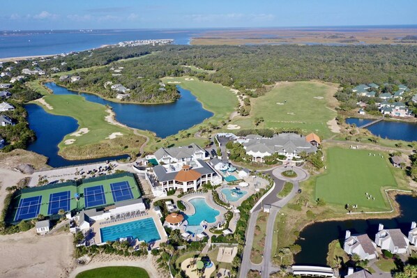 Exterior - Recently Updated! Waterfront Views, Kayaks, Pool, BHI Club w/ Golf & Pickleball, Dog Friendly (Bald Head Island)