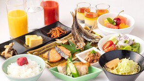매일 뷔페 아침 식사 유료