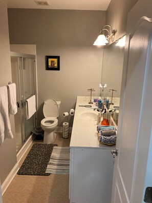 Bathroom - Traveler or Travel Professional. Stay home until its time to go home!  (Braselton)