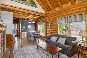 電視、壁爐、電視遊樂器、Netflix