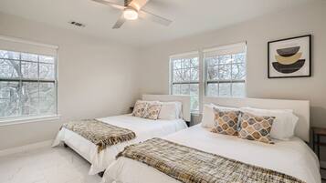 4 habitaciones, wifi y ropa de cama