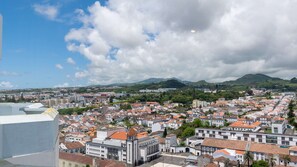 Blick von der Unterkunft