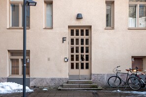 Fassade der Unterkunft