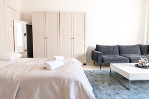 Apartamento Confort | 1 dormitorio, tabla de planchar con plancha, cunas (de pago)