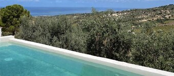 Beautiful Countryside Villa With Private Pool and Sea View, Surrounded by Nature