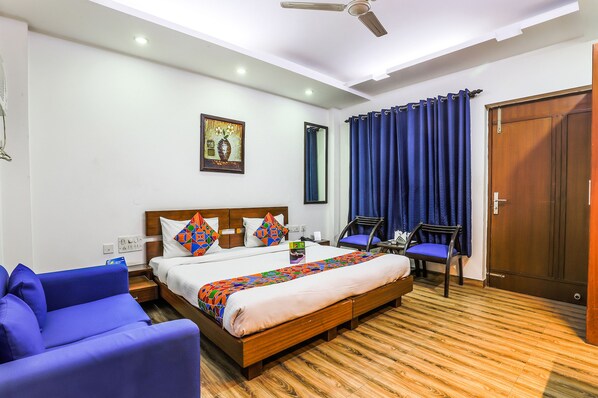 デラックス ルーム | エジプト綿のシーツ、高級寝具、デスク、防音設備