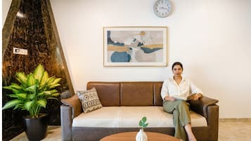 Zona de estar del vestíbulo