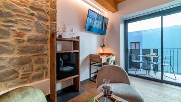 Comfort kamer, balkon | Hypoallergeen beddengoed, donsdekens, een gratis minibar