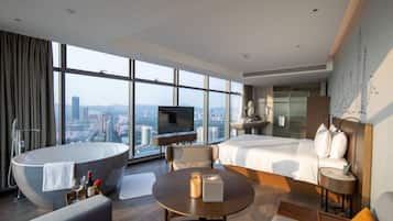 Couette en duvet d'oie, articles gratuits dans le mini-bar
