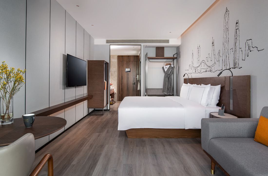 Habitación individual Deluxe | Vistas a la ciudad