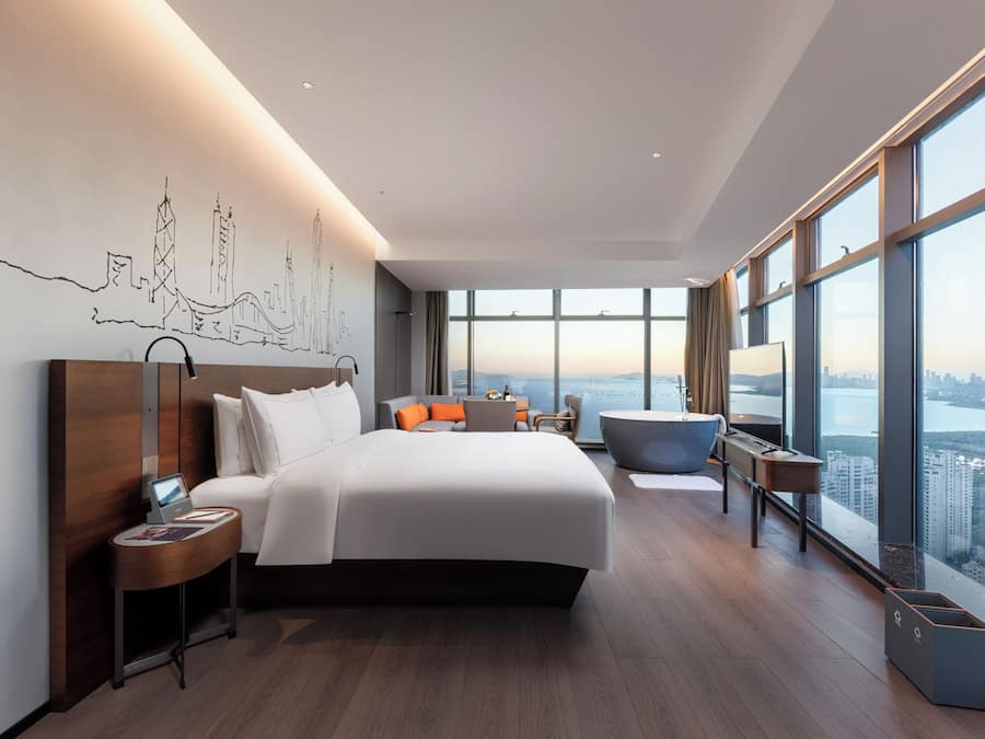 Quarto premier | Vista para a cidade