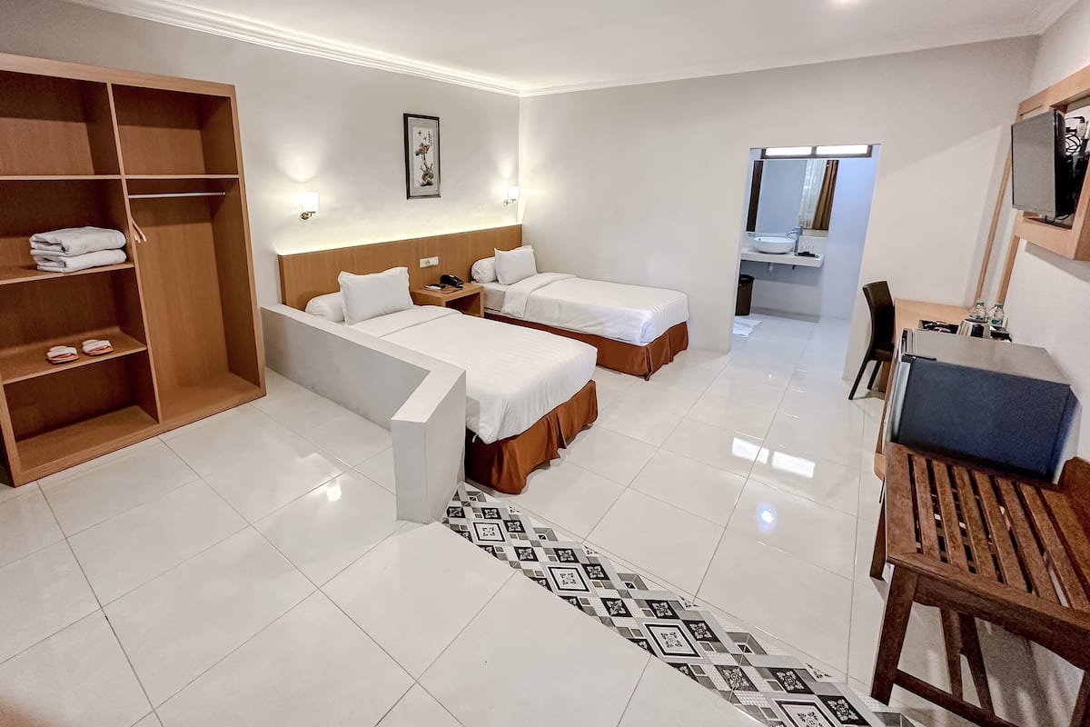 Deluxe Twin Room | Minibar, desk, laptop workspace, free WiFi