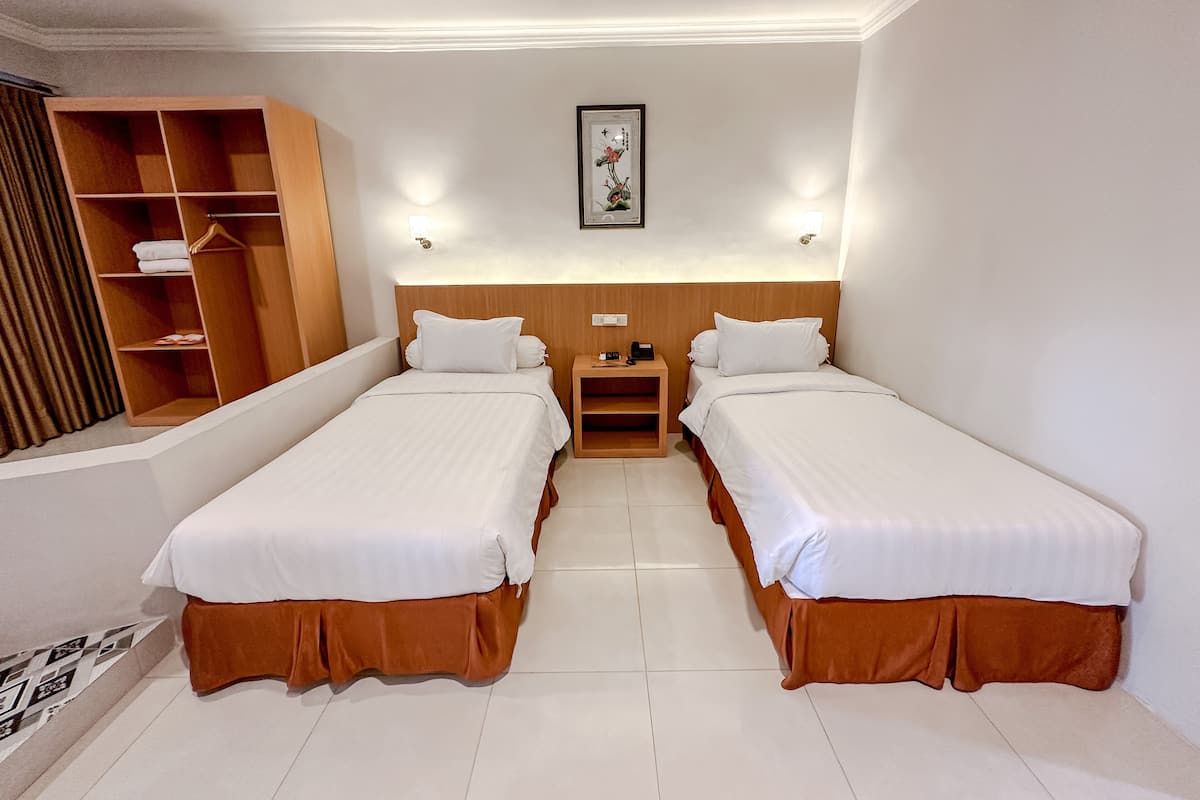 Deluxe Twin Room | Minibar, desk, laptop workspace, free WiFi