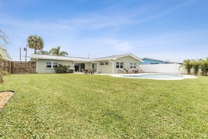 Exterior - Canal-Front Retreat w/ Pool, Hot Tub & Kayaks to Nature Preserve! 🛶 (Cocoa Beach)