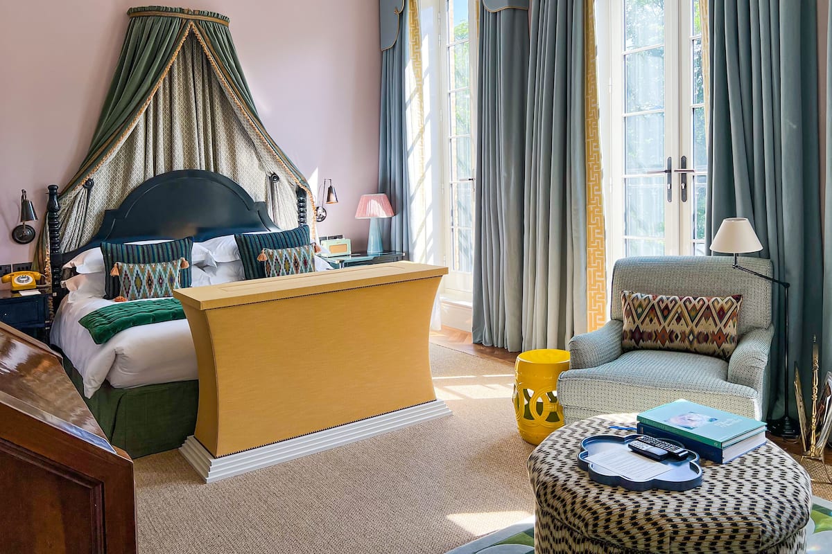 Lakens van Egyptisch katoen, luxe beddengoed, een gratis minibar
