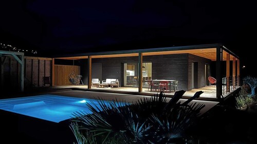 Villa CINTO piscine privée et chauffée 2 chambres et 2 salles de douche