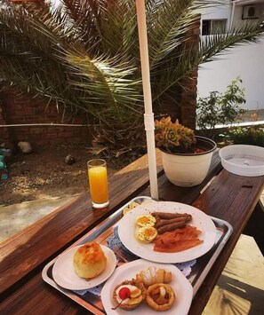 Terrace/patio - Akkerdam Bed and Breakfast (Hantam)