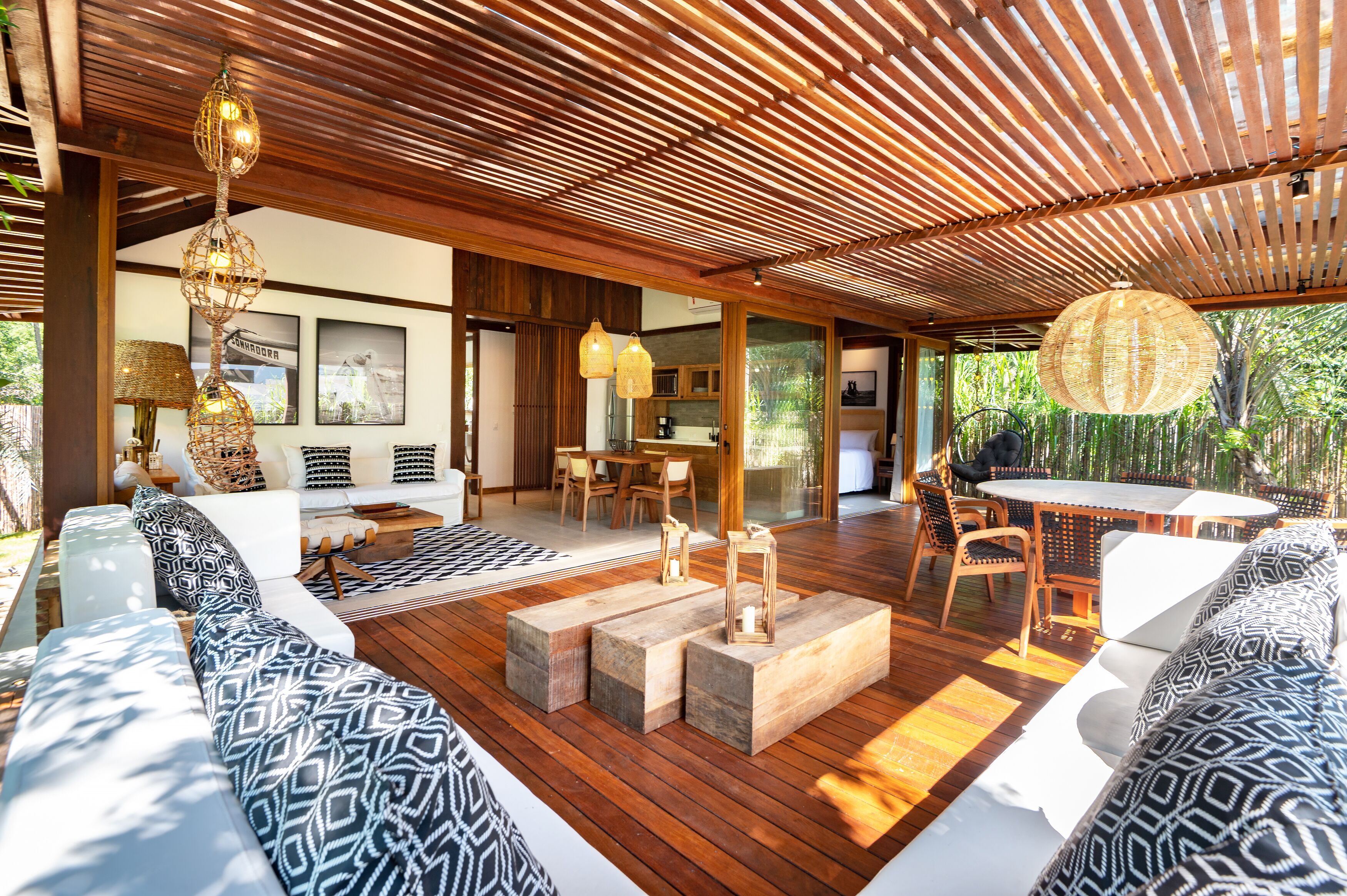 Vila luxo, vista para o mar | Terraço/pátio