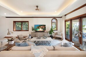 Smart TV, video games, stereo