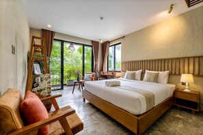 Luxury Queen Balcony | Hypo-allergenic bedding, minibar, in-room safe, desk - Nam An Mama Villa Hoi An (Da Nang)