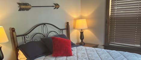 1 bedroom, iron/ironing board, free WiFi, bed sheets
