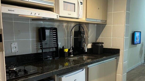 Coffee/tea maker, fridge, microwave, oven - Ap Smart Hub  (Campinas)