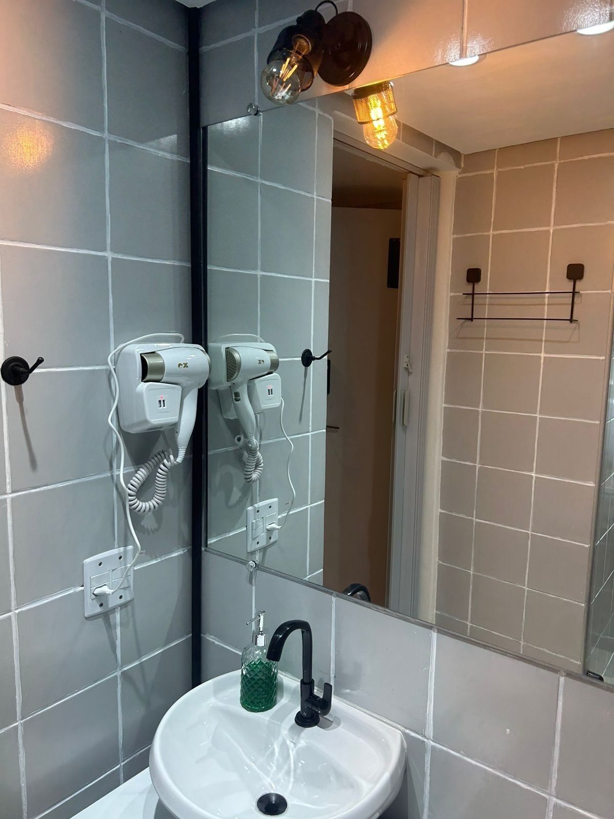 Free toiletries, hair dryer, towels, soap