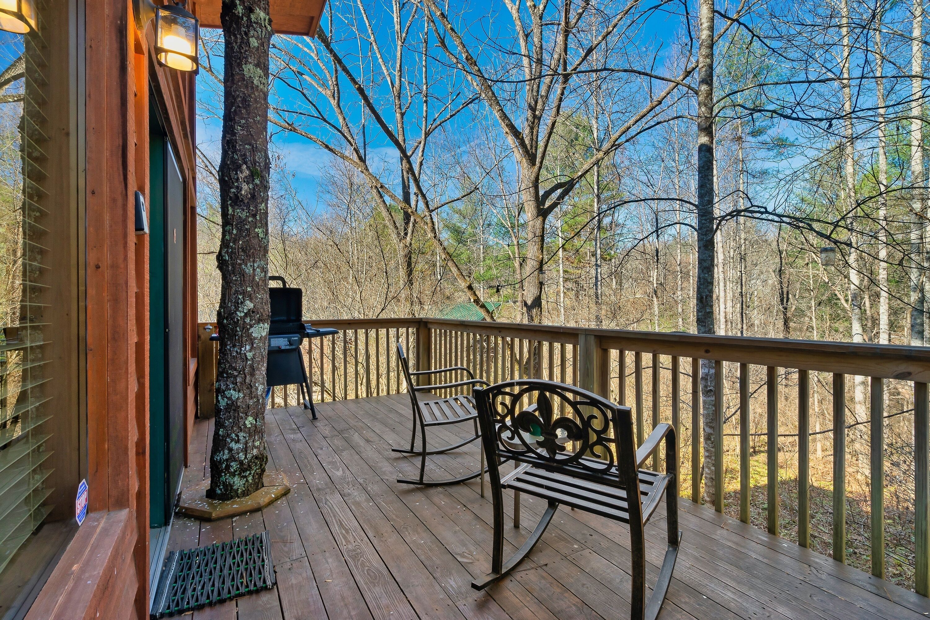 奢華樹屋 | 露台/庭院