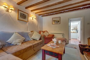 TV, caminetto, lettore DVD