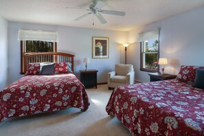 3 bedrooms, iron/ironing board, travel crib, free WiFi