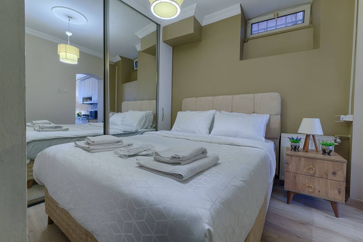 1 bedroom, premium bedding, individually decorated, iron/ironing board