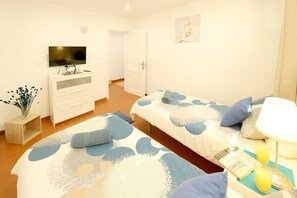 2 habitaciones, wifi y ropa de cama 