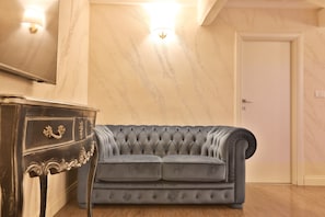 Deluxe-Suite | 1 Schlafzimmer, italienische Bettbezüge von Frette
