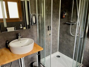Bathroom - Hôtel Chalet Le Panoramique (Mizoen)