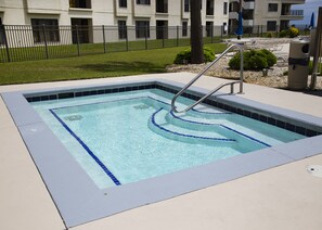 Indoor pool, a heated pool