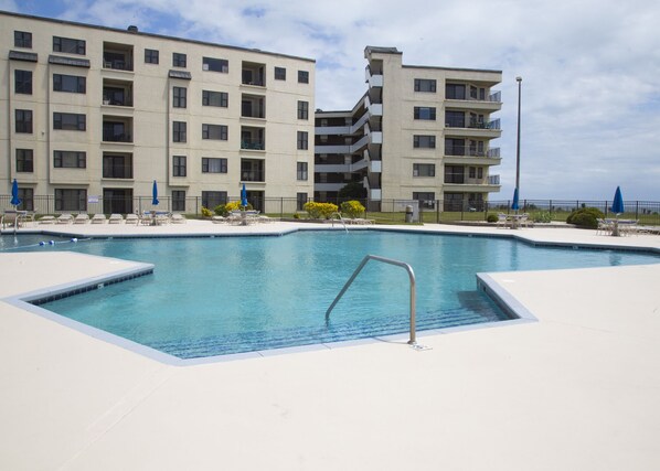 Indoor pool, a heated pool