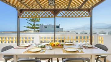 Comfort penthouse | Terras